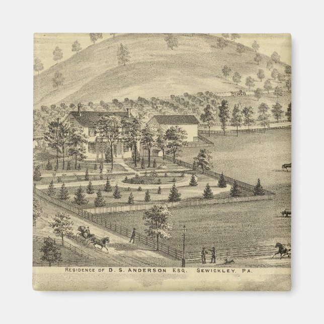 Íman Sewickley Pensilvânia (Frente)