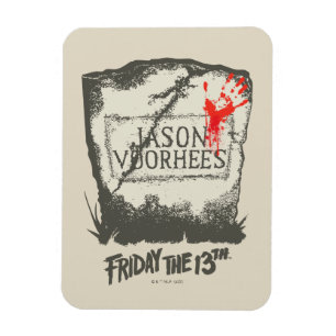 Íman Sexta-feira, 13 Jason Voorhees Headstone