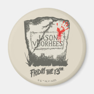 Íman Sexta-feira, 13 Jason Voorhees Headstone
