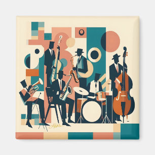 Íman Sexteto da Era do Jazz de Meados do Século