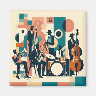 Íman Sexteto da Era do Jazz de Meados do Século