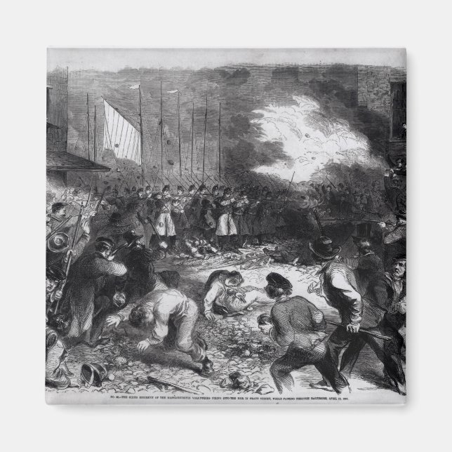 Íman Sexto Regimento dos Voluntários de Massachusetts (Frente)