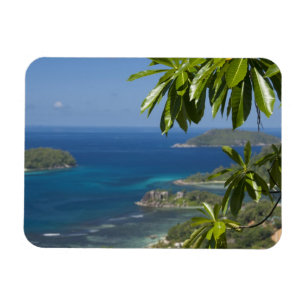 Íman Seychelles, Ilha de Mahe. Costa ocidental de