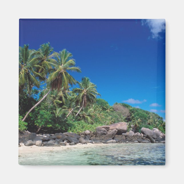 Íman Seychelles, Ilha de Mahe, Praia de Anse Royale. 2 (Frente)