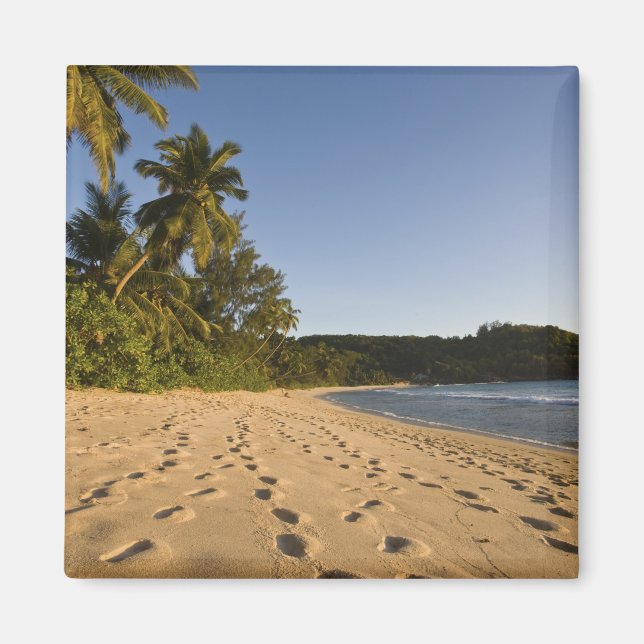 Íman Seychelles, Ilha de Mahe, praia de Anse Takamaka,  (Frente)