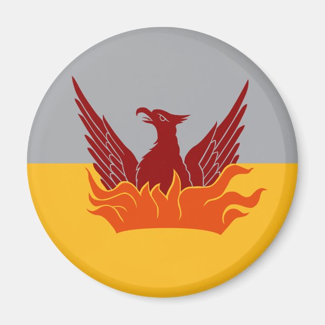 Íman SF Nevoeiro e Dourado sinalizador Magnético (Frente)