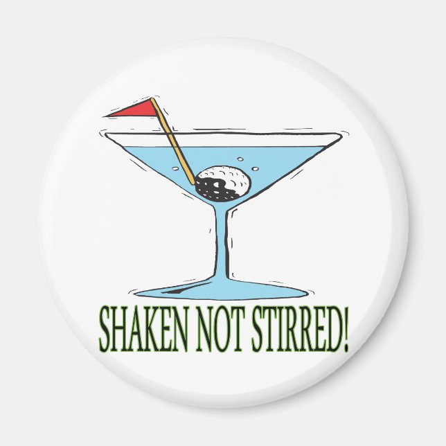 Íman Shaken Not Stirred (Frente)