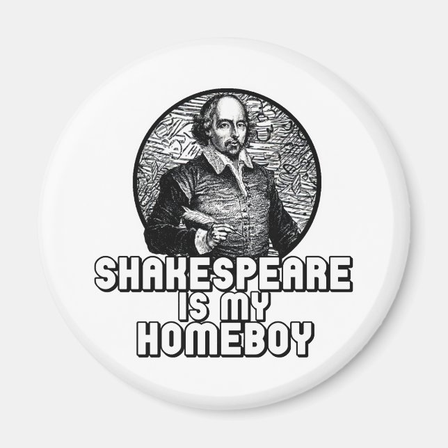 Íman Shakespeare (Frente)