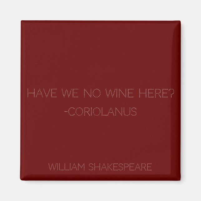 Íman Shakespeare, Coriolanus (Frente)