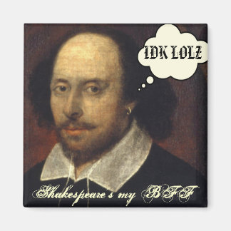 Íman Shakespeare é o meu SMS BFF