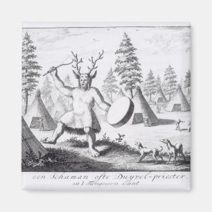 Íman Shaman do nativo americano