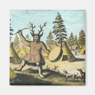 Íman Shaman do nativo americano