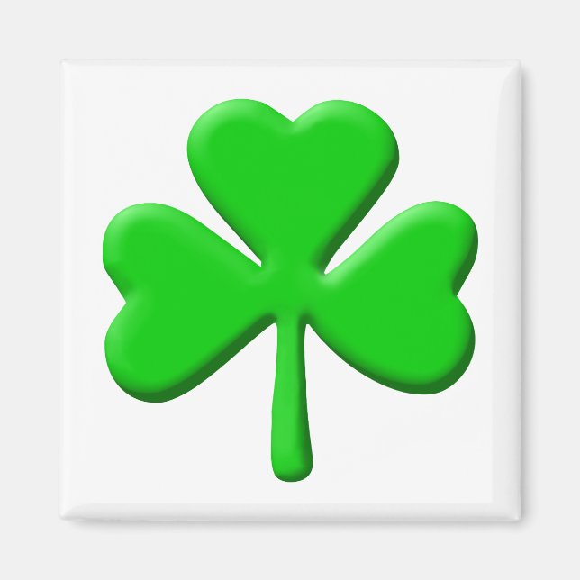 Íman shamrock 3d (Frente)