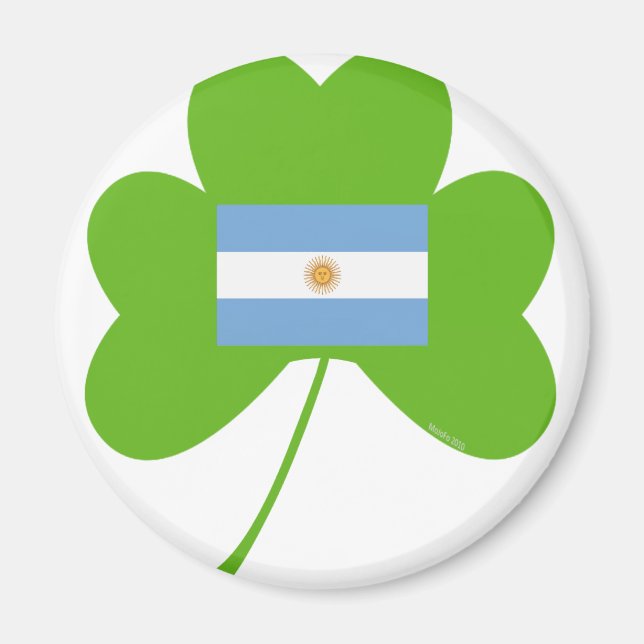 Íman Shamrock-Argentina (Frente)