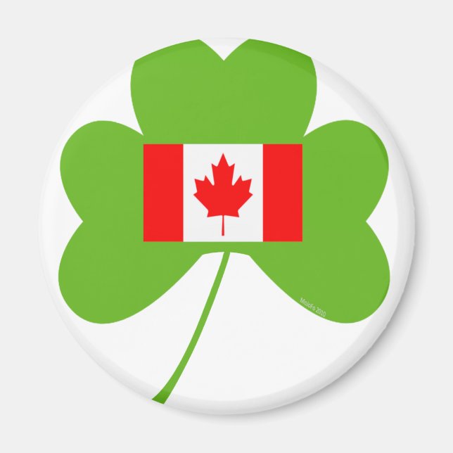 Íman Shamrock - Canadá (Frente)