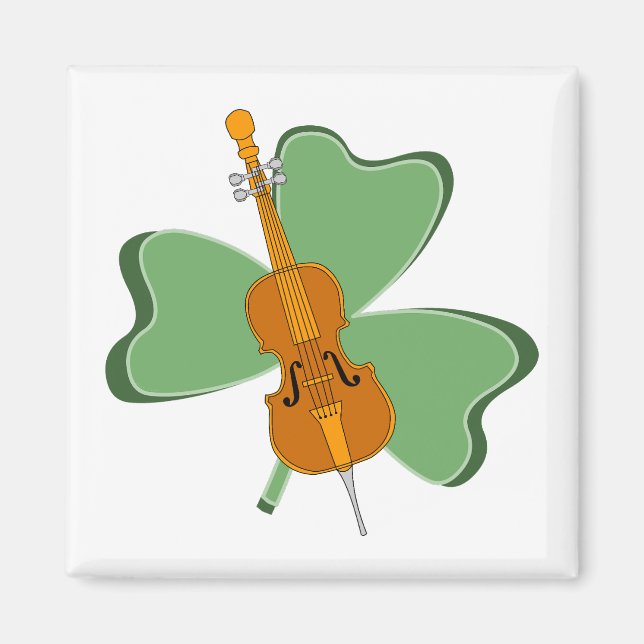 Íman Shamrock Cello (Frente)