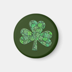Íman Shamrock com Dentro de Clovers