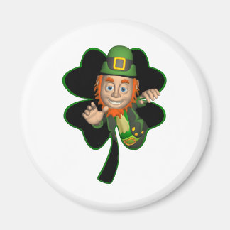 Íman Shamrock Leprechaun
