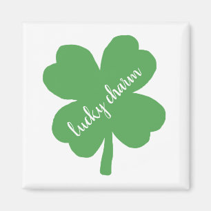 Íman Shamrock Lucky Charm Irlandês