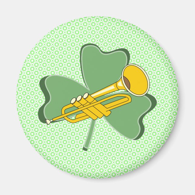 Íman Shamrock Trumpet (Frente)