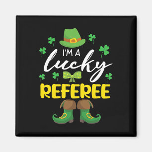 Íman Shamrocks Leprechaun Body Saint Patrick Eu sou uma