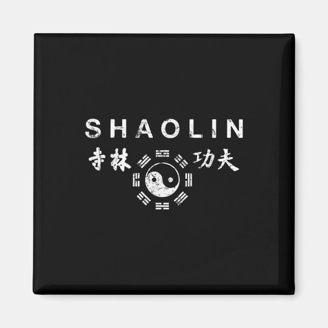 Íman Shaolin Kung Fu Artes Marciais Chinesas (Frente)