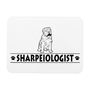 Íman Shar-Pei chinês humorístico