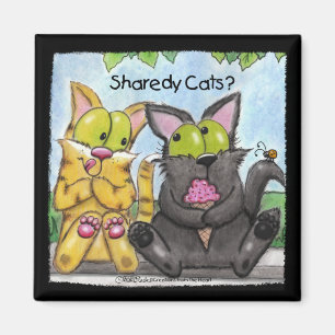 Íman Sharedy Cats - Bobo e Tig
