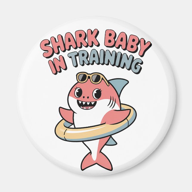 Íman Shark Baby in Training | Kids (Frente)