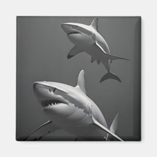 Íman Shark Wildlife Wallpaper majestoso