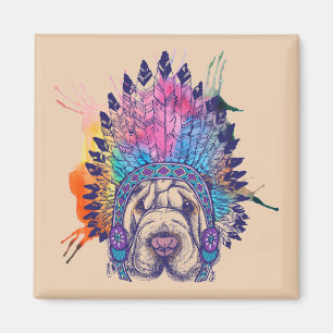 Íman Sharpei - Chefe Indígena Nativo Americano