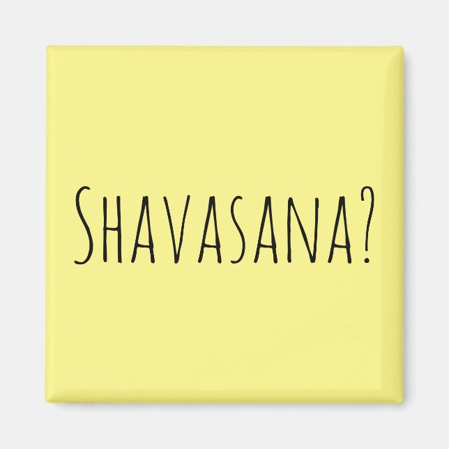 Íman Shavasana? (Frente)