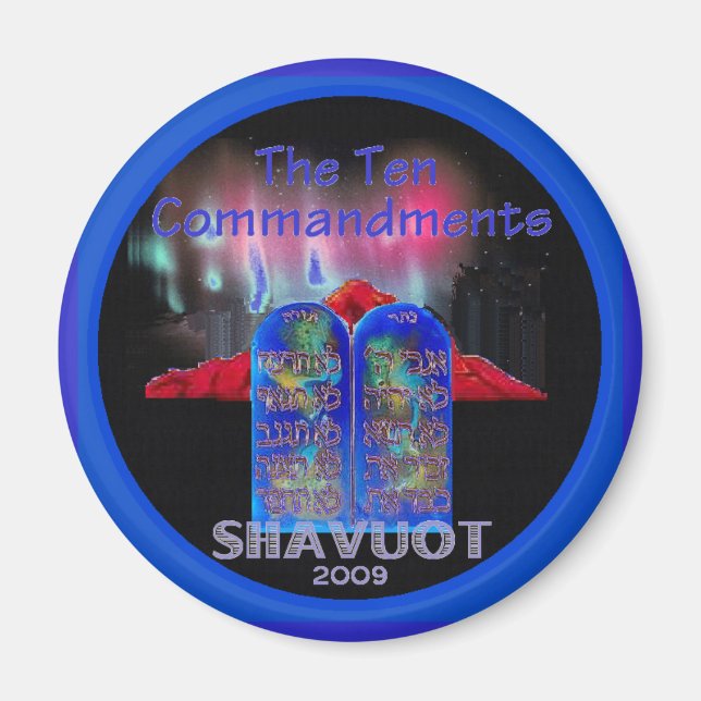 Íman SHAVUOT Magnet (Frente)