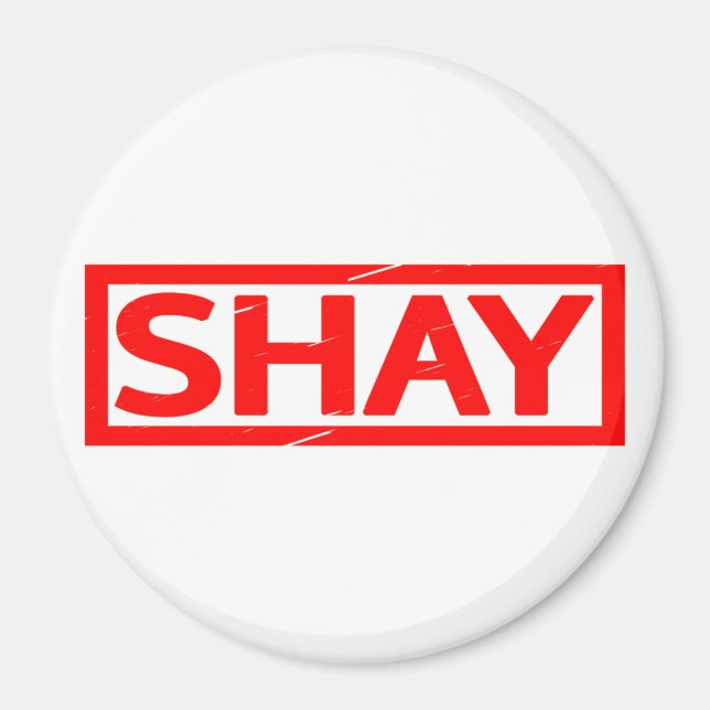 Íman Shay Stamp (Frente)