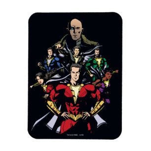 Íman SHAZAM! família de   Shazam contra o Dr. Sivana
