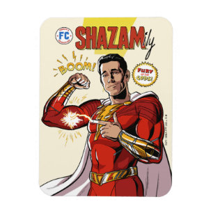 Íman SHAZAM! Fury of the Gods Cobrir SHAZAMily Comic
