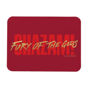 Íman SHAZAM! Fury of the Gods Logotipo do marcador do