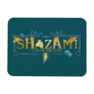 Íman SHAZAM! Fury of the Gods Logotipo mítico