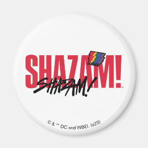 Íman SHAZAM! Fury of the Gods Logotipo Rainbow Bolts