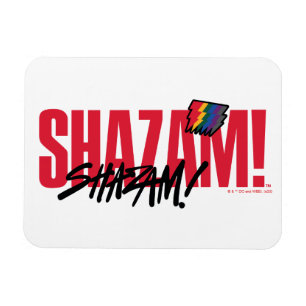 Íman SHAZAM! Fury of the Gods Logotipo Rainbow Bolts