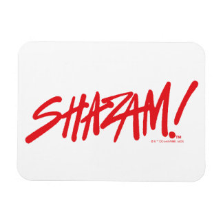 Íman SHAZAM! Fury of the Gods | Logotipo vermelho