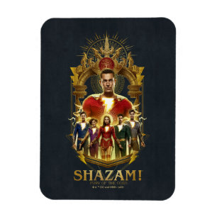 Íman SHAZAM! Fury of the Gods Ornamentado SHAZAMily F