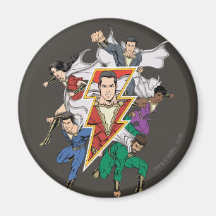 Íman SHAZAM! gráfico da família de   Shazam