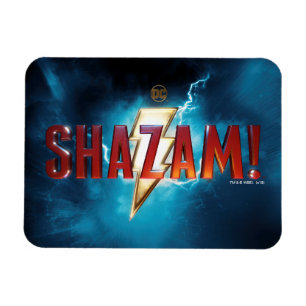 Íman SHAZAM! logotipo teatral de  