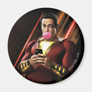 Íman SHAZAM! pastilha elástica de sopro de   Shazam