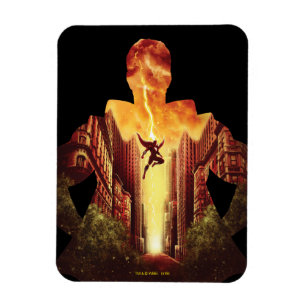 Íman SHAZAM! silhueta do por do sol de   Shazam