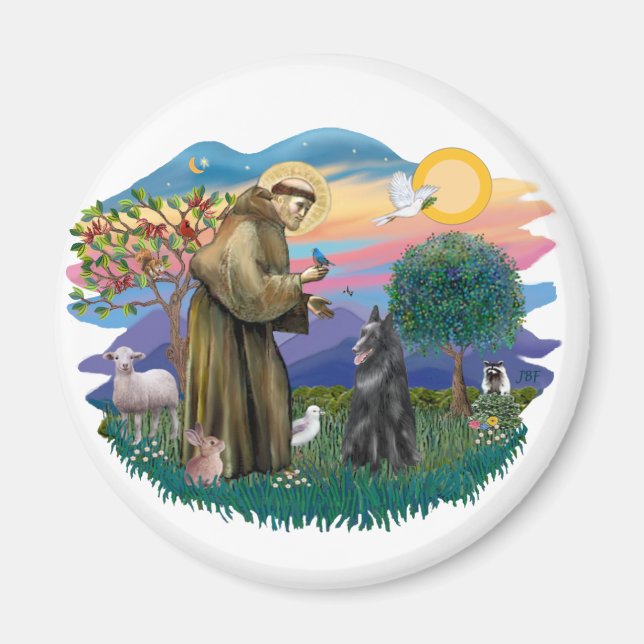 Íman Sheepdog belga (Frente)