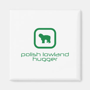 Íman Sheepdog polonês da planície