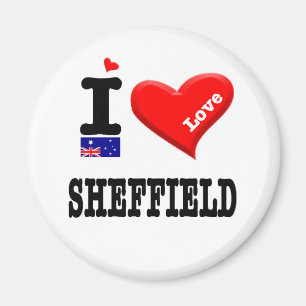 Íman SHEFFIELD - Eu amo