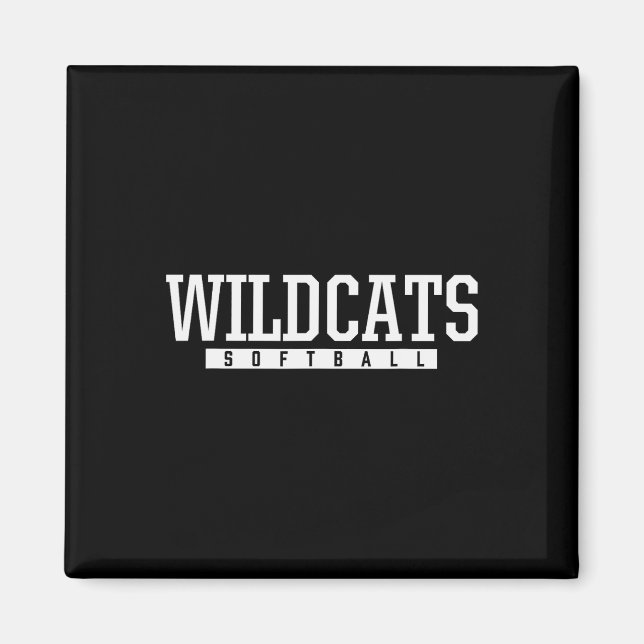 Íman Shelby County Wildcats Softll EM  (Frente)